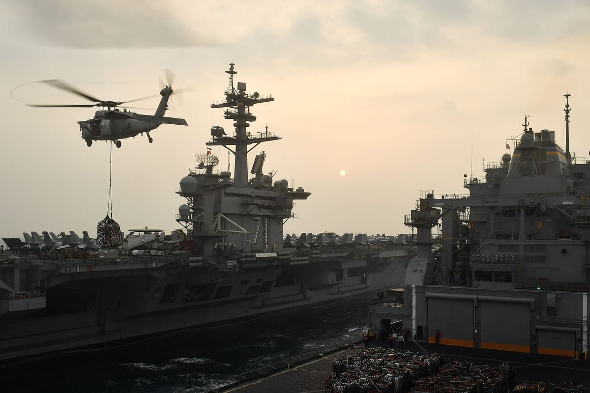 Naval fleet testing and training