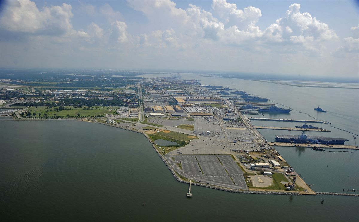 U.S. Navy public works facility