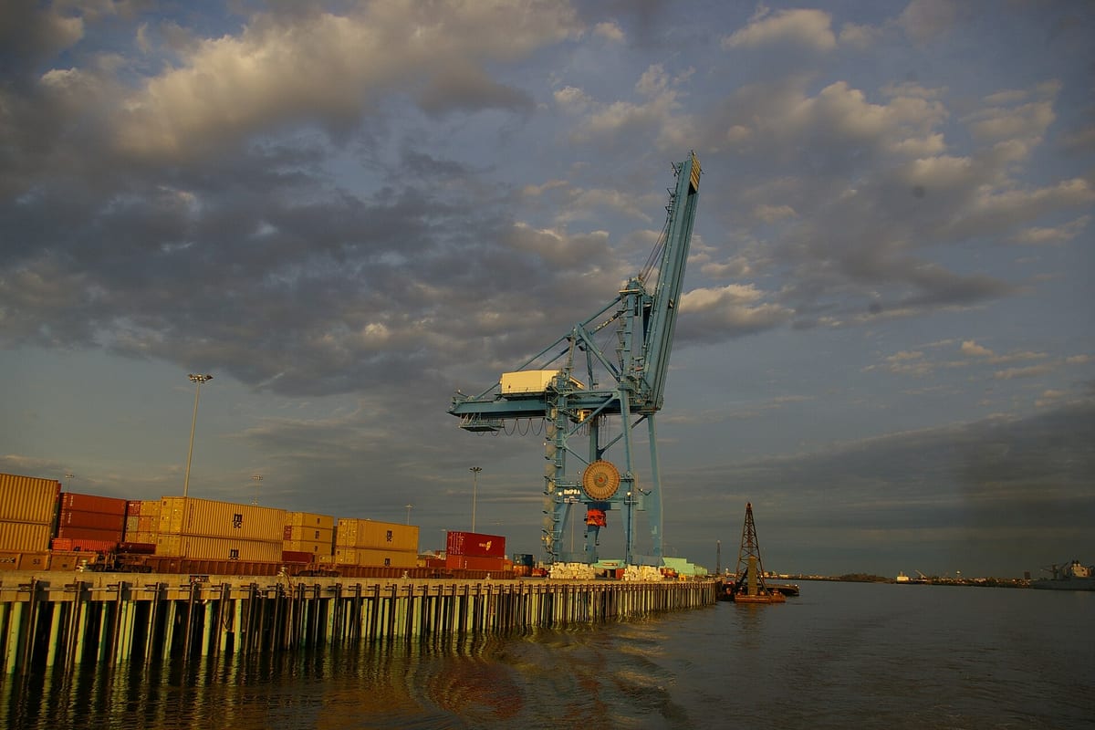 Marine terminal, Port of New Orleans, Louisiana