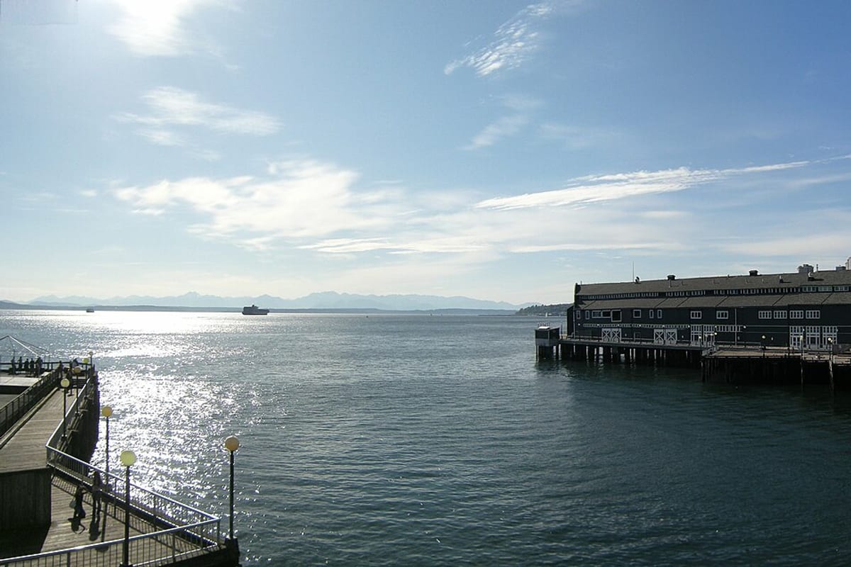 Seattle parks waterfront, Washington